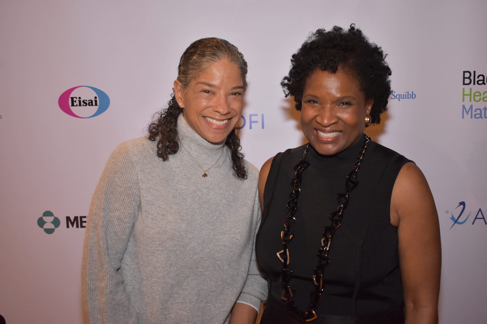 Dr. Carol Brown with Founder Roslyn Y. Daniels at the Black Health Matters Summit