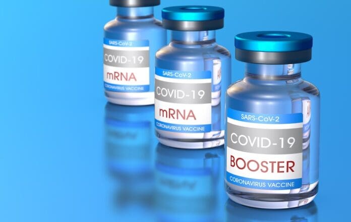 mRNA COVID-19 Vaccine Booster vial
